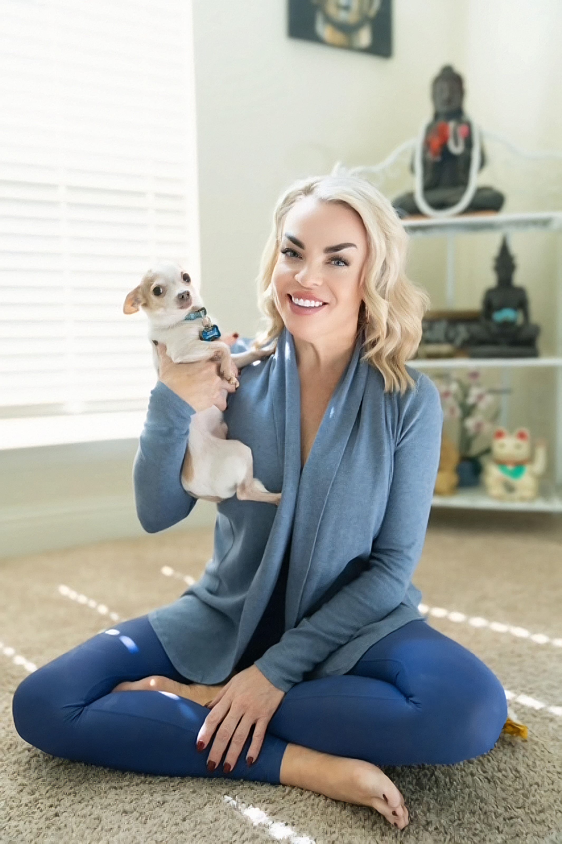 Maureen Cappallo with Sid